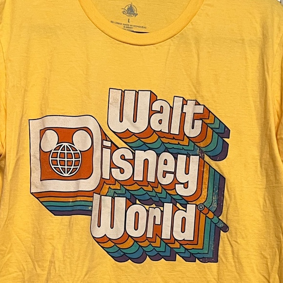 !!SOLD!! Yellow Large Walt Disney World Shirt - Picture 3 of 7